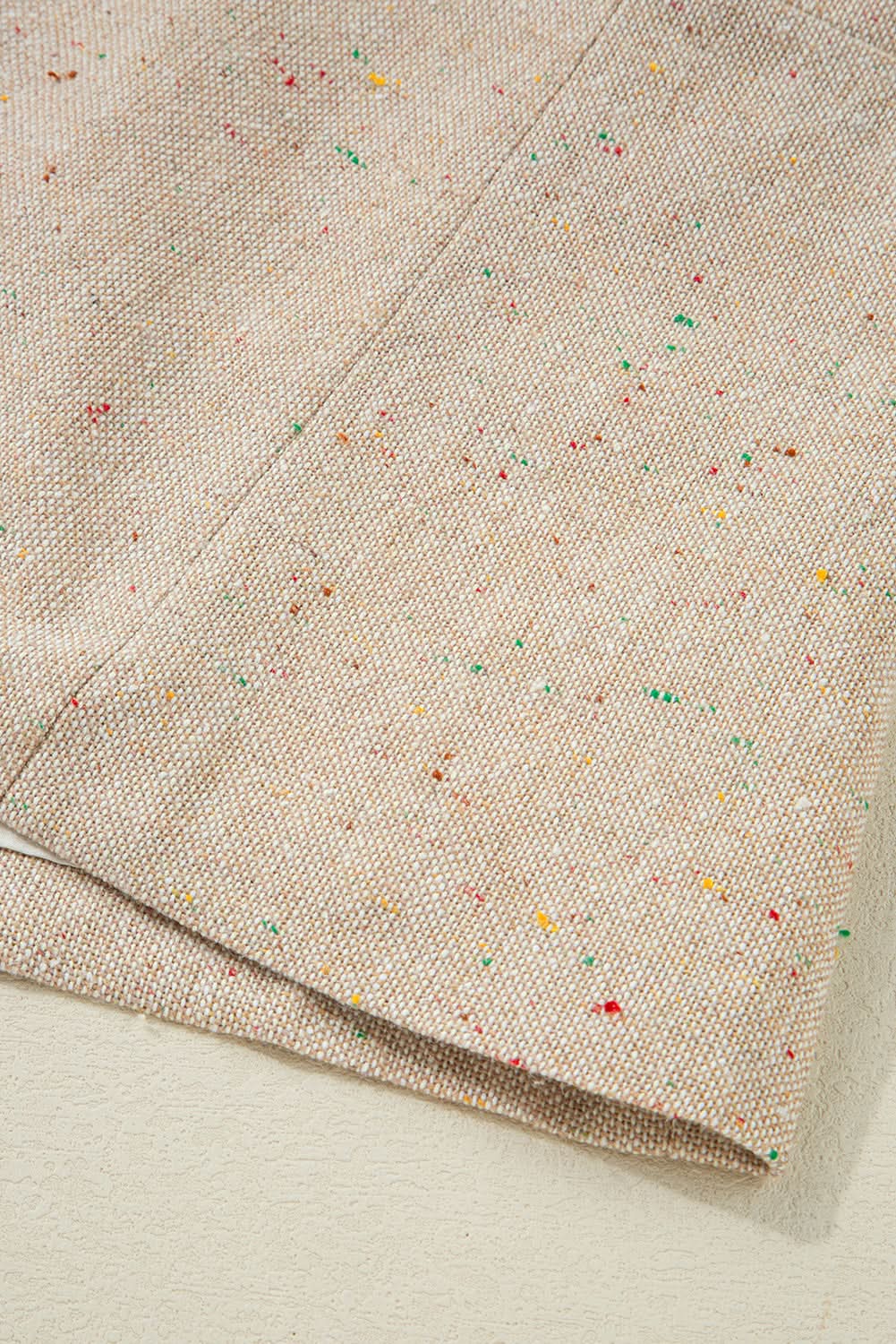 Chic oatmeal suit jacket for women - Love Salve